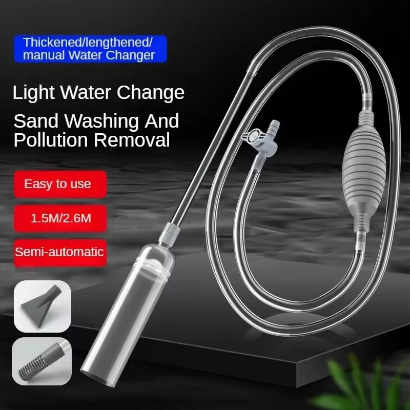 Marine Aquarium Water Change - Nieuwe aquarium waterwisselaar zandwasser waterpomp aquarium