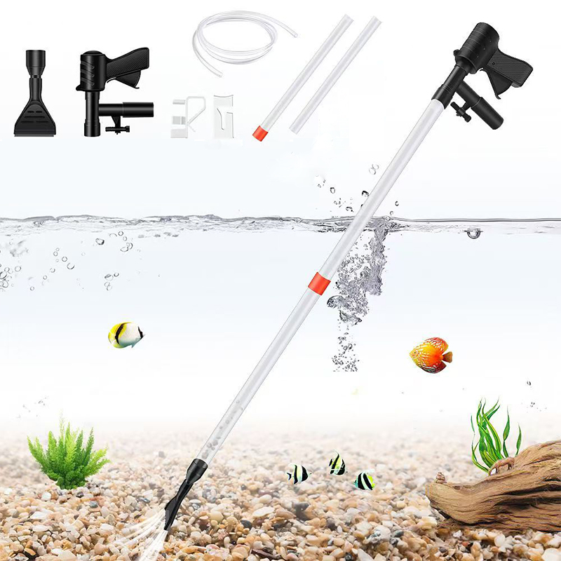 Marine Aquarium Water Change - Aquarium Visbak Waterwisselpomp Aquarium Reinigingsgereedschap Vacuüm