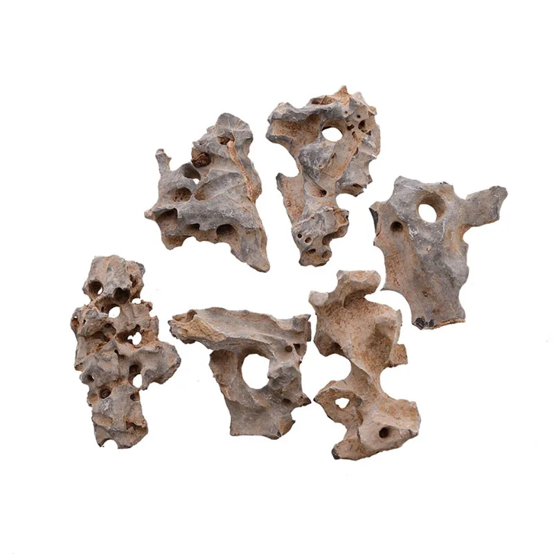 Aquarium Marine Rock - 1 Stuks 4-6Cm Natuurlijk Aquarium Decor