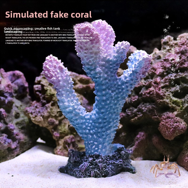 Kunstmatige koraalrifdecoratie - Aquarium Marine Rock recensie en prijs