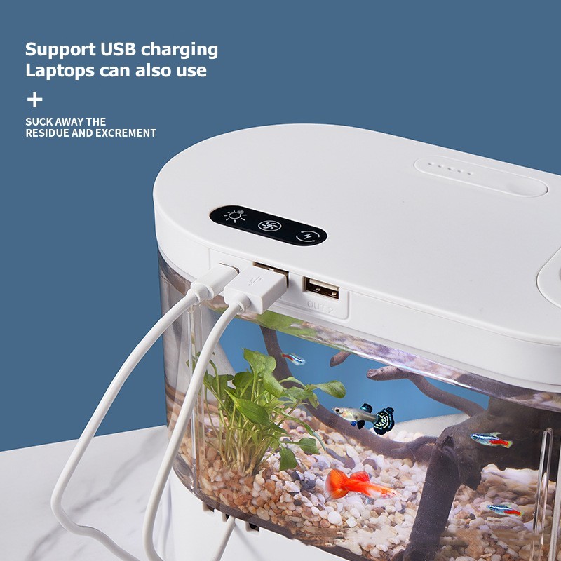 Mini-desktop aquarium met bioc - Marine Aquarium Water Change recensie en prijs