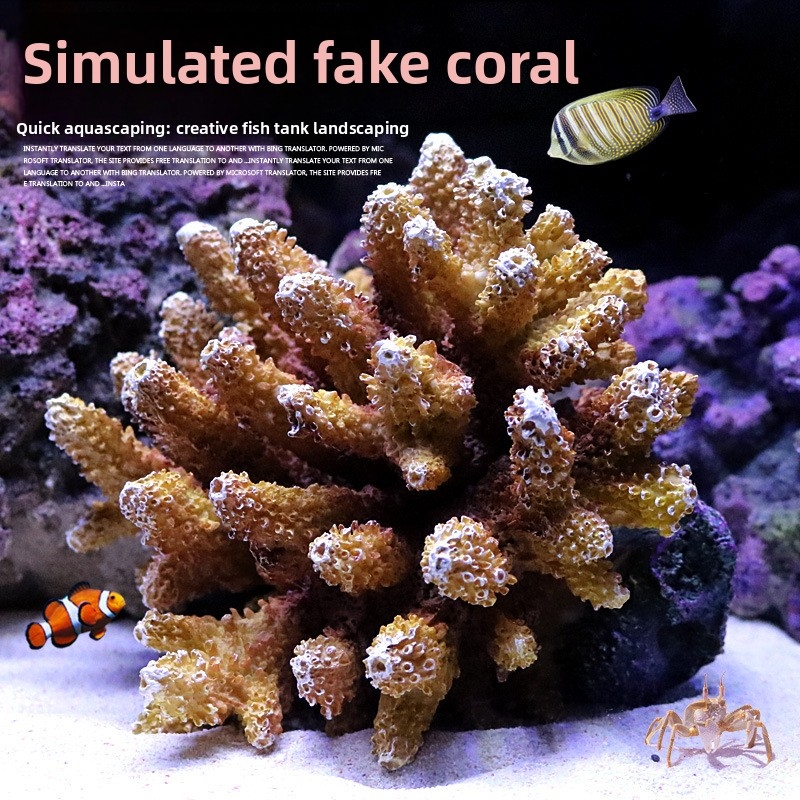 Kunstmatige koraalrif ornament - Aquarium Marine Rock recensie en prijs