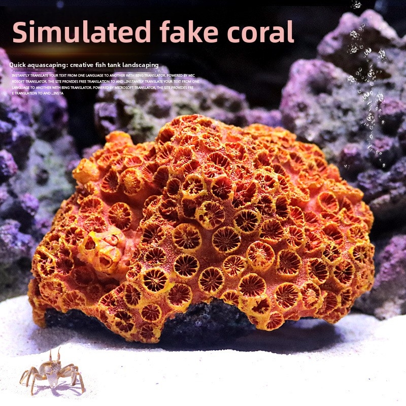 Kunstmatige koraalrif ornament - Aquarium Marine Rock recensie en prijs