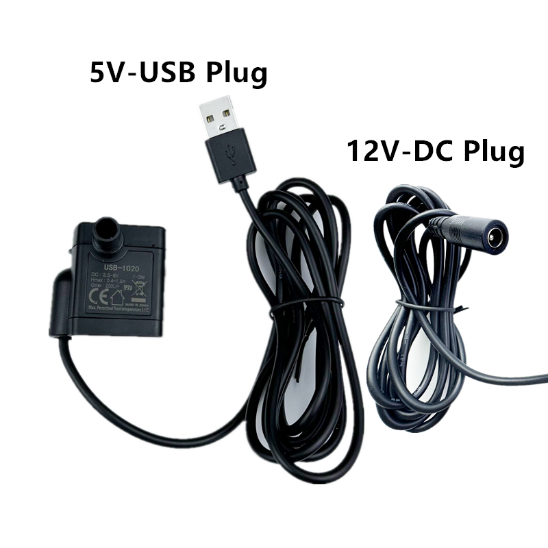 1PCS waterpomp 5V USB Plug 3W  - Marine Aquarium Dc Pump recensie en prijs