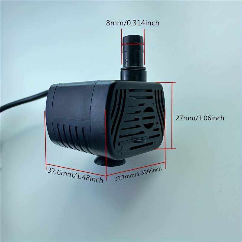 1PCS waterpomp 5V USB Plug 3W  - Marine Aquarium Dc Pump recensie en prijs
